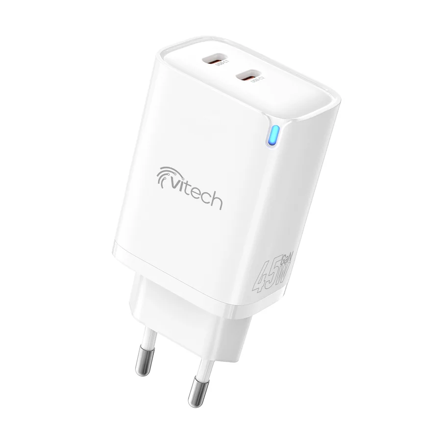 Vitech VT-CK003 45W seyahat şarj cihazı